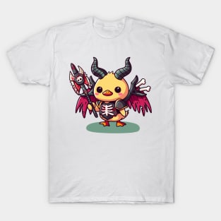 The Spooky Warrior Duck T-Shirt